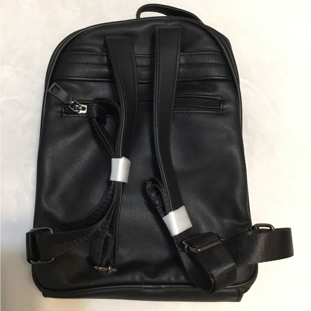 FADEON Black Mini Backpack Purse - Picture 2 of 2
